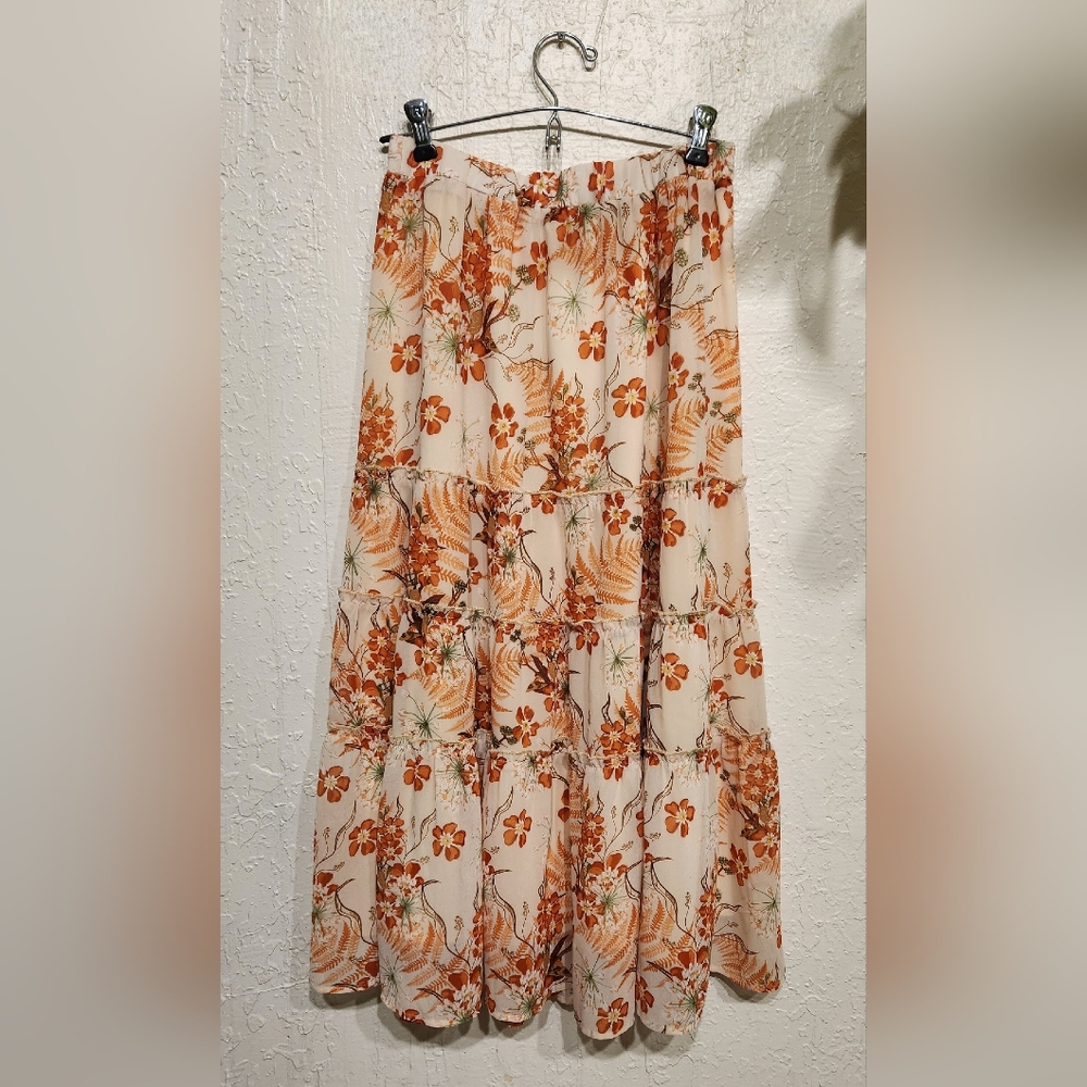 Allegra K Bohemian Floral Skirt Size Small ☆NWT☆ - Picture 6 of 6